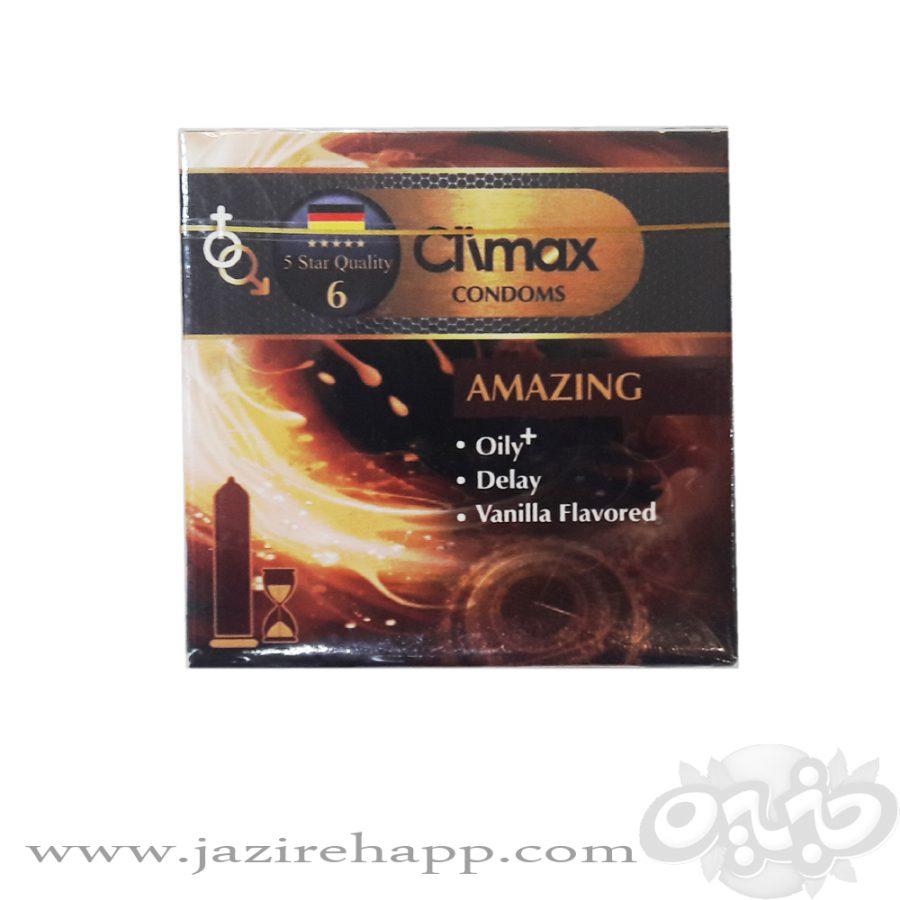 CLIMAX کاندوم تاخیری روان کننده وانیل ۳ عددی