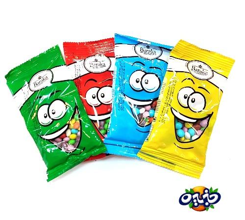 باراکا دراژه شکلاتی رنگی ۴۵ گرمی