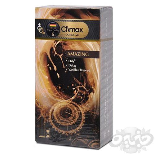 CLIMAX کاندوم تاخیری روان کننده وانیل ۱۲ عددی