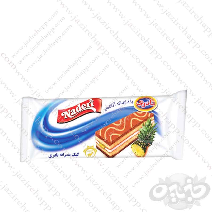 نادری کیک عصرانه آناناس ۵۰ گرمی