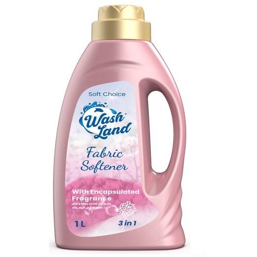 واش لند مایع نرم کننده حوله و لباس ۱ لیتری