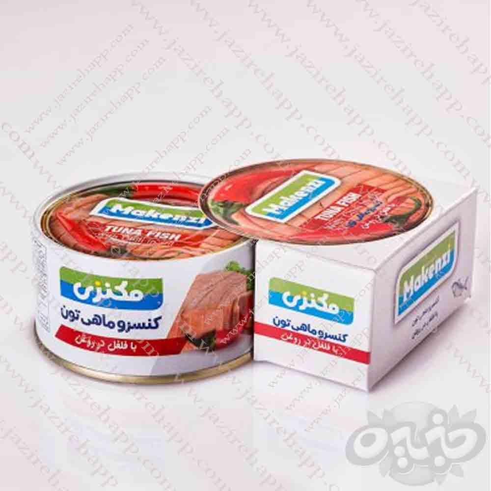 مکنزی تن ماهی فلفلی ۱۸۰ گرم