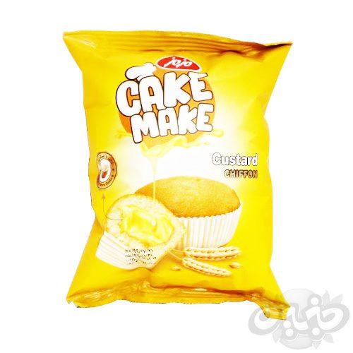 مزمز کیک شیفون ساده کرم کاستارد کیک میک 50 گرم