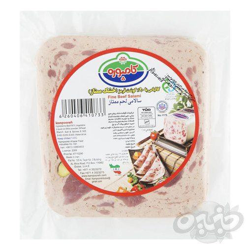 کامپوره کالباس خشک ممتاز ( ژامبون ) ۹۰% ۳۵۰ گرمی