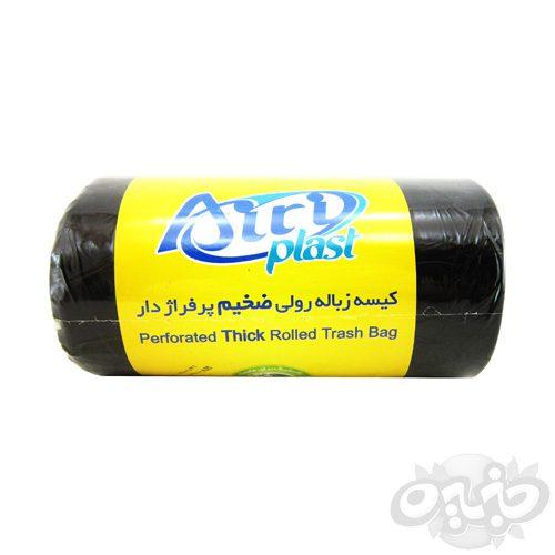آیری پلاست کیسه زباله ضخیم توپی سایز متوسط 55*70 (نیم کیلویی)