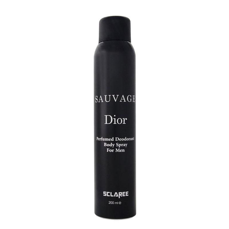 اسکلاره اسپری sauvage dior خوشبو کننده بدن 200میل