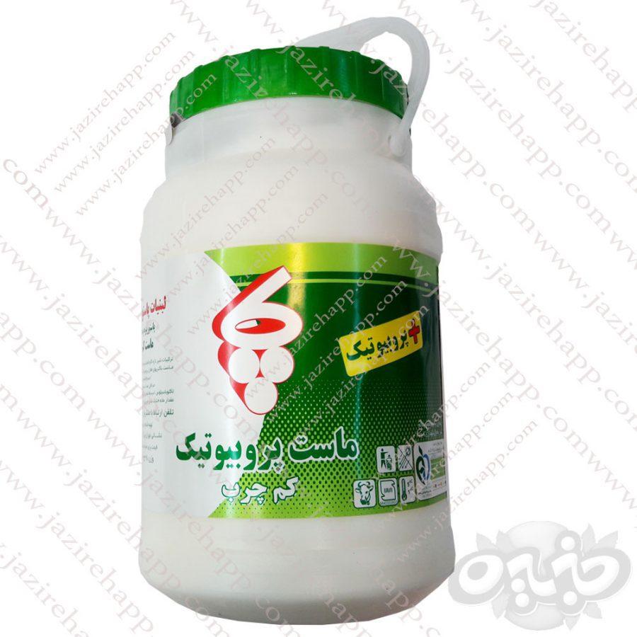 پاک ماست دبه کم چرب پروبیوتیک  ۱/۵% چربی ۲ کیلویی