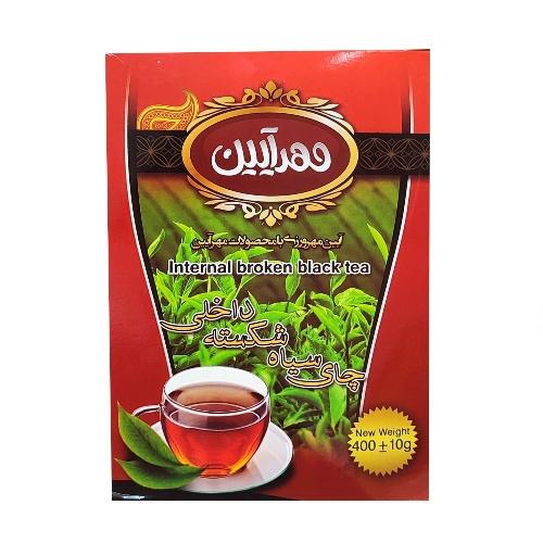 مهرآیین چای ۴۰۰گرمی جعبه ای شکسته ممتاز