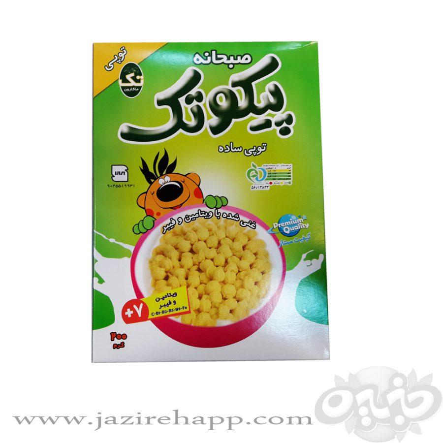 صبحانه پیکوتک توپی ساده غنی شده