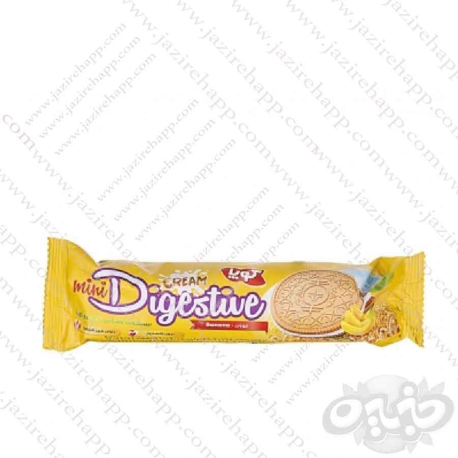 کوپا بیسکویت مینی دایجستیو با کرم موز ۷۵ گرمی