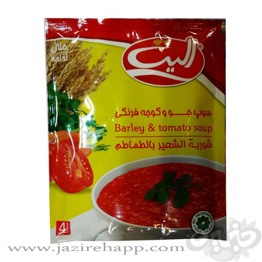 الیت سوپ جو و گوجه فرنگی ۶۵ گرمی