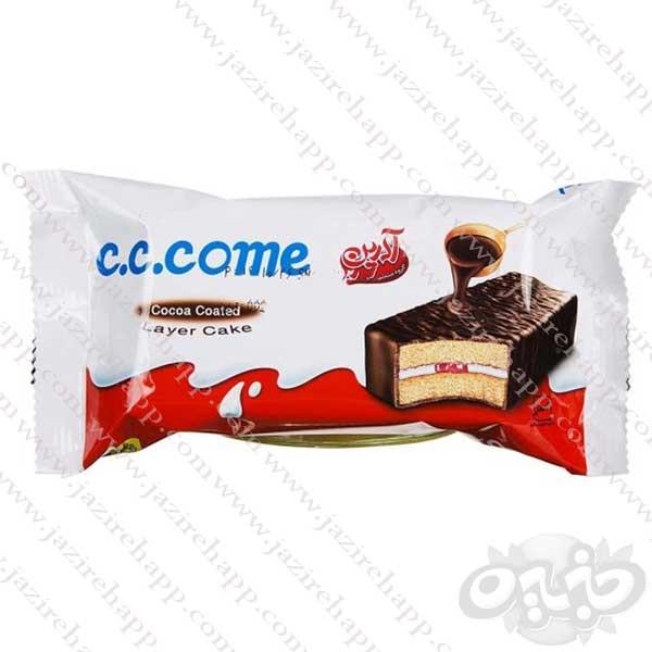 آدرین کیک لایه ایC.C COME روکشدار 50 گرم