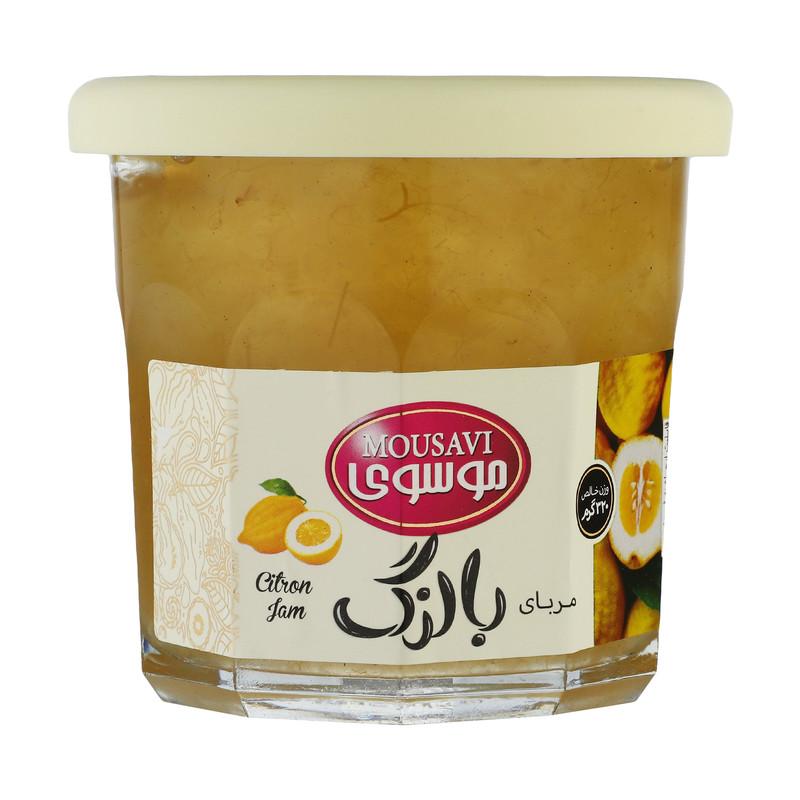 موسوی مربای ۳۲۰ گرم بالنگ