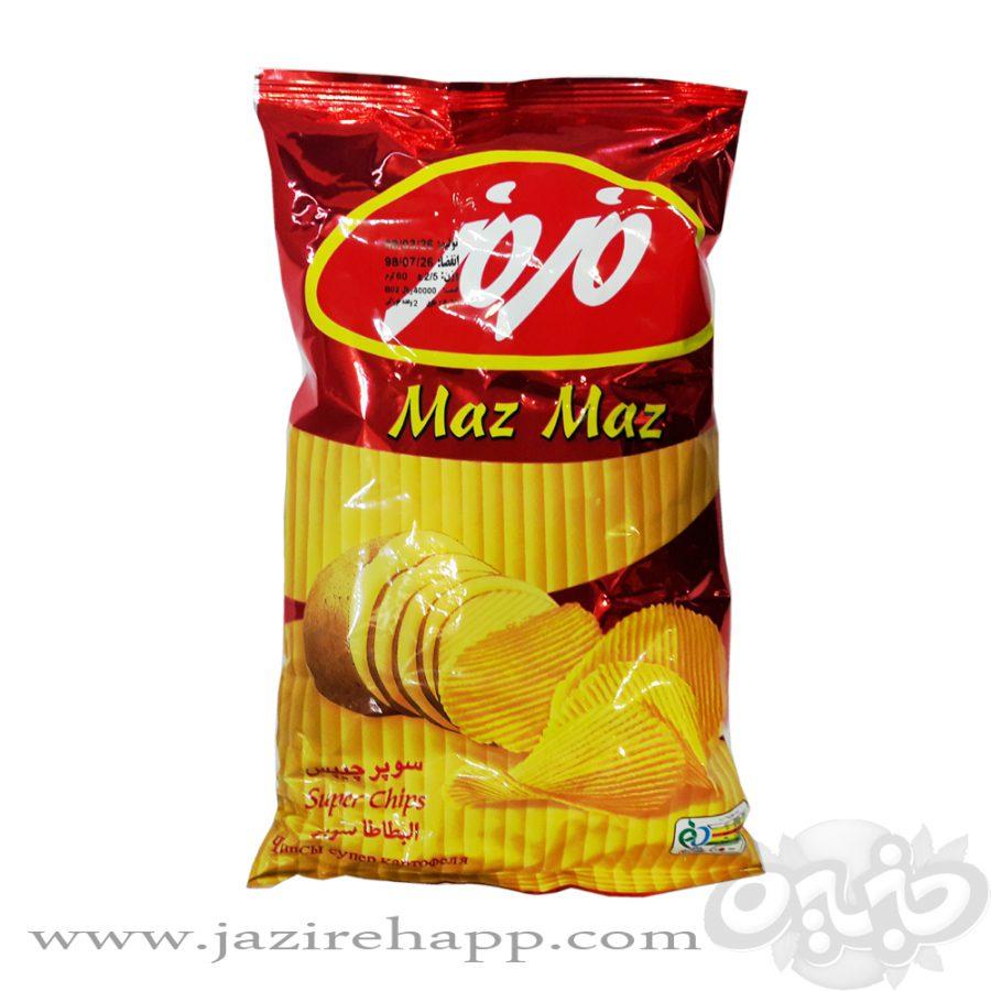 مزمز سوپر چیپس متوسط ۶۰ گرمی