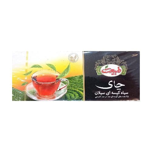 طبیعت چای تی بگ ساده خارجی ۲۵ عدد ۲ گرمی