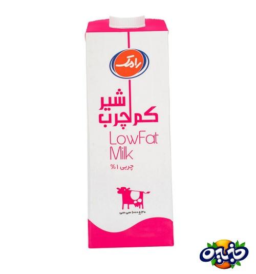 رامک شیر استریل یک لیتری edge کم چرب
