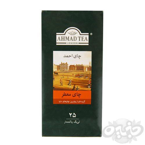 احمد چای معطر مخصوص تی بگ 25 عددی پاکت دار