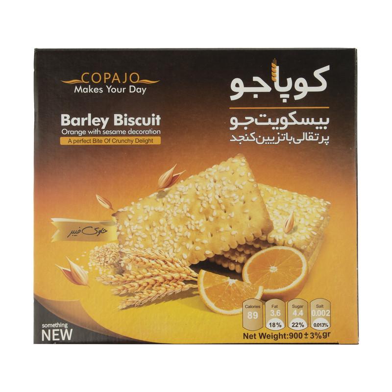 کوپا بیسکویت جو شوید طعم پرتقال ۹۰۰ گرم