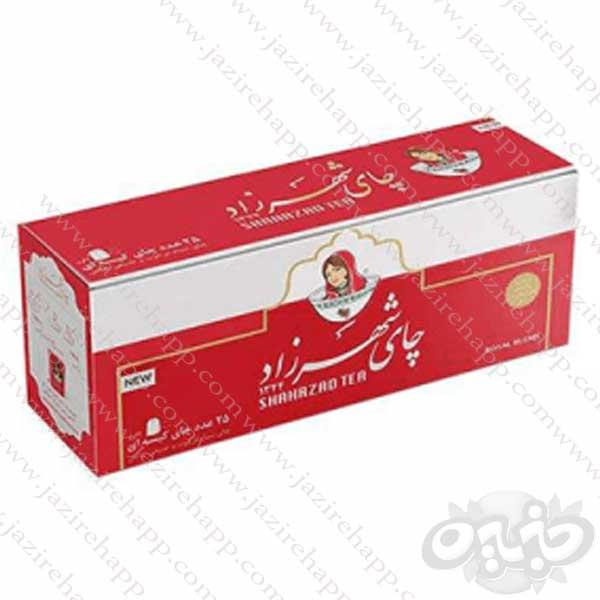 چای شهرزاد تی بگ 25 عددی بدون لفاف رویال