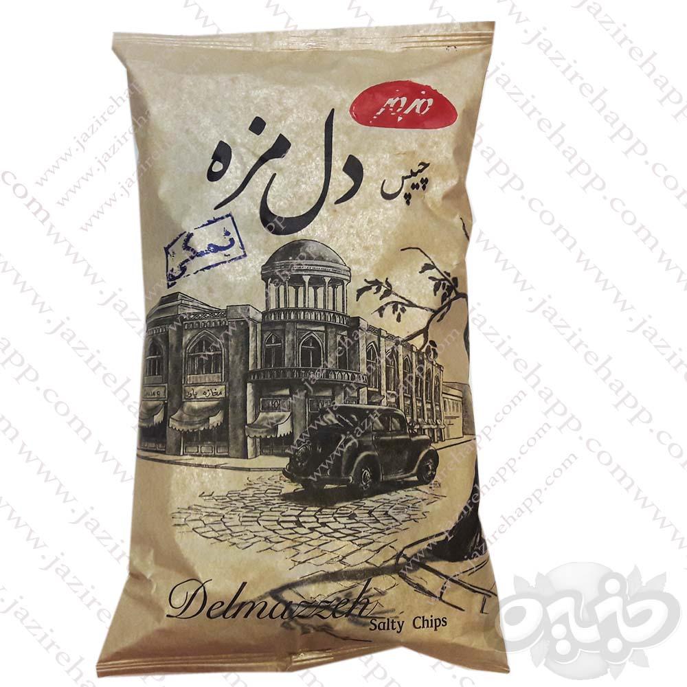 مزمز چیپس سنتی ساده دل مزه ۸۵ گرمی