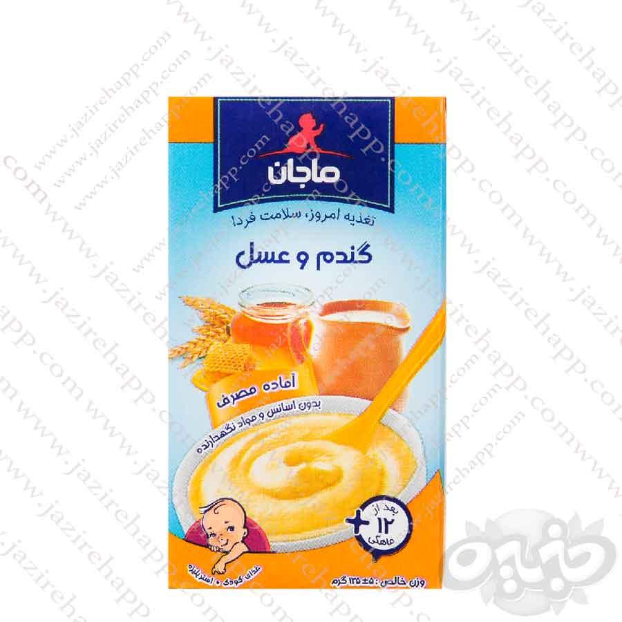 کاله غذای کودک گندم با عسل ۱۳۵ گرمی پاکتی
