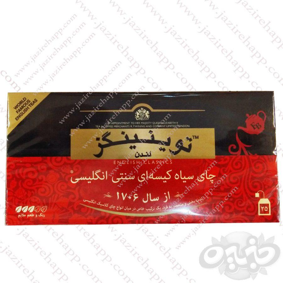 توینینگز تی بگ سنتی انگلیسی ۲۵ عددی