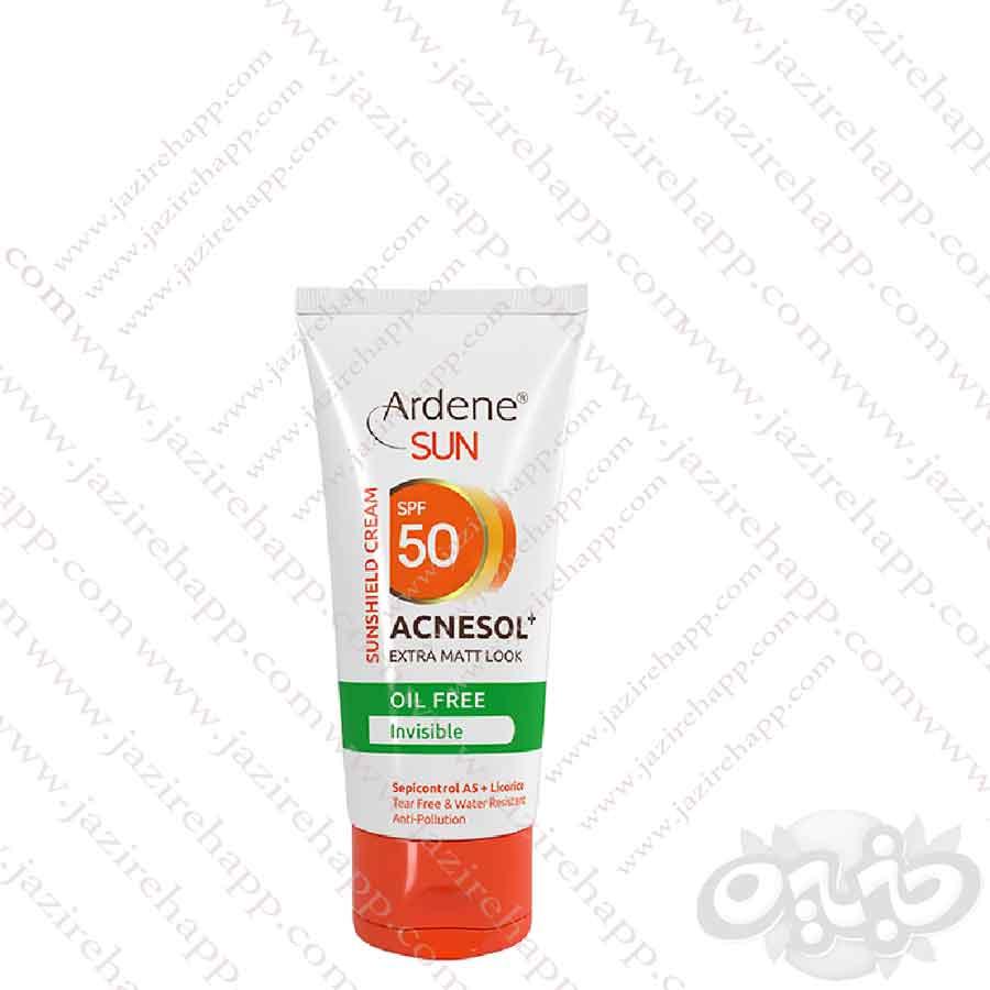 آردن کرم ضدآفتاب فاقد چربی با خاصیت مات کنندگی  SPF 50