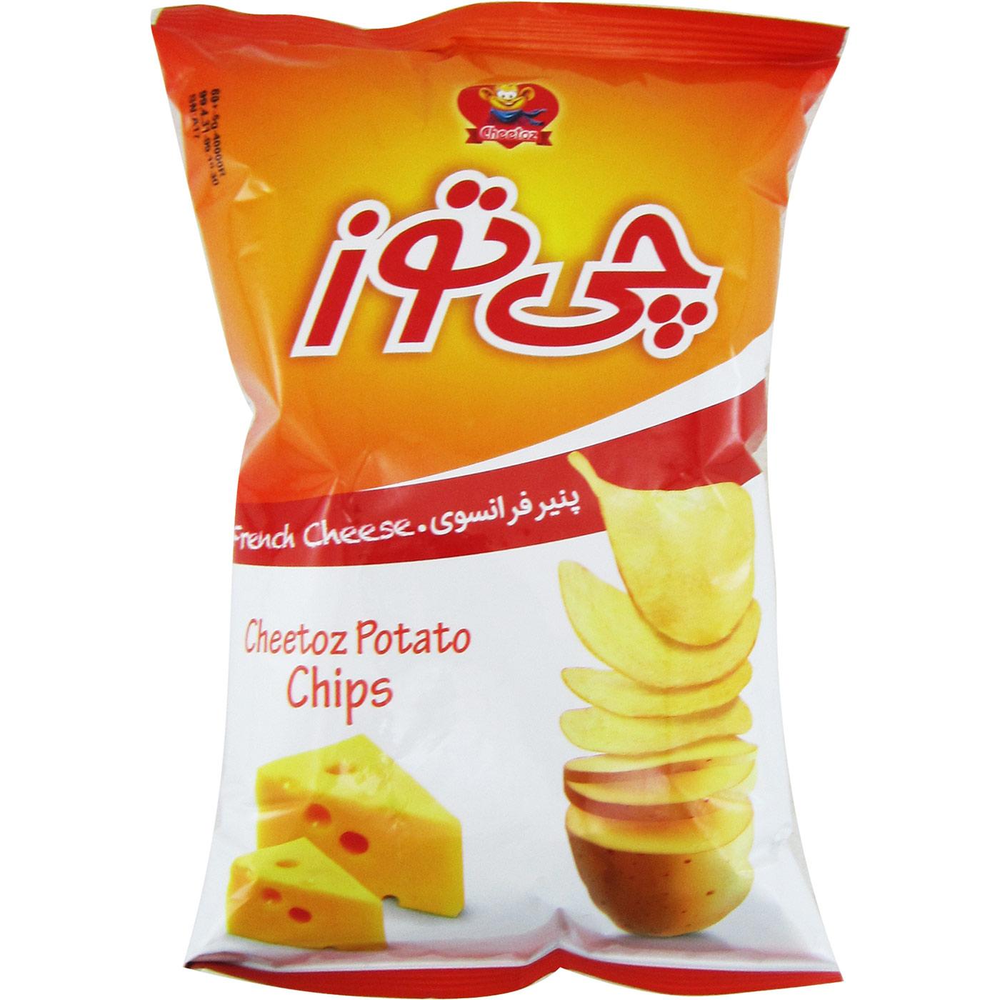 چی توز چیپس پنیر فرانسوی متوسط 65 گرم