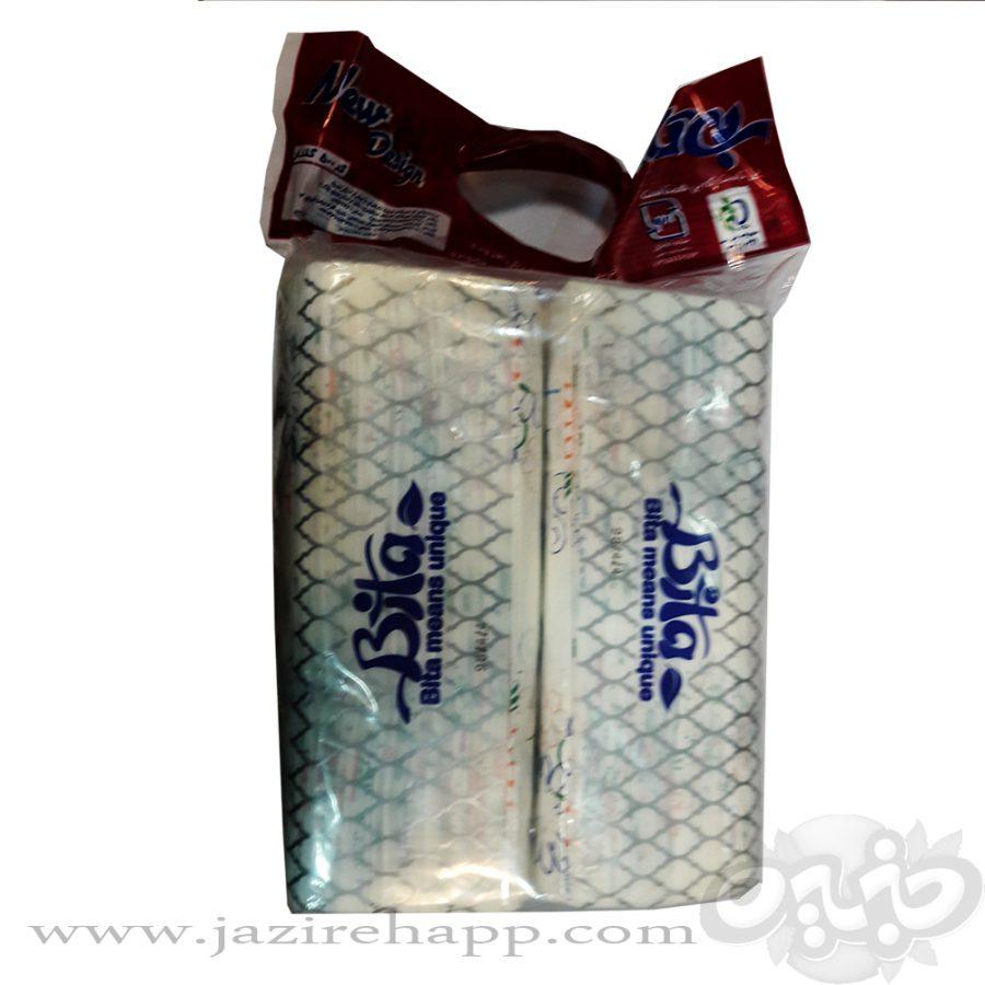 بی تا دستمال  اقتصادی گلدار 500 برگ