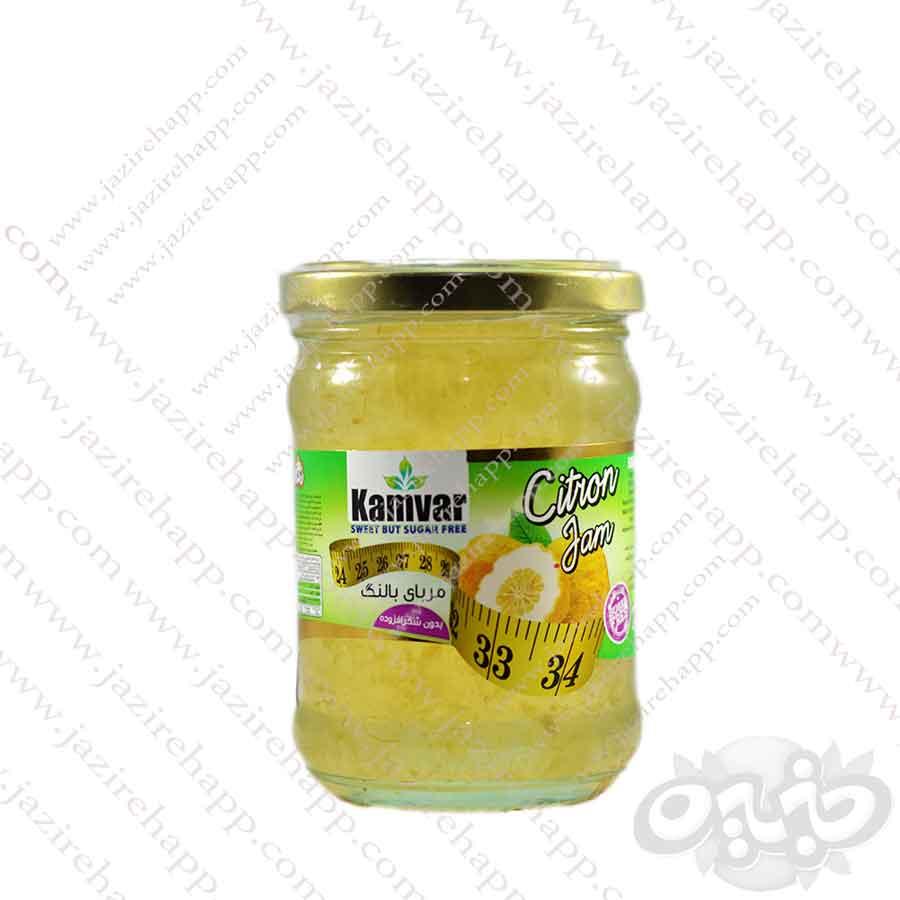 کامور مربا بالنگ رژیمی بدون شکر افزوده