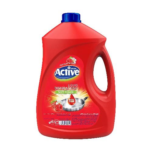 اکتیو ظرفشویی گلیسیرین قرمز ۲۰۰۰ گرم