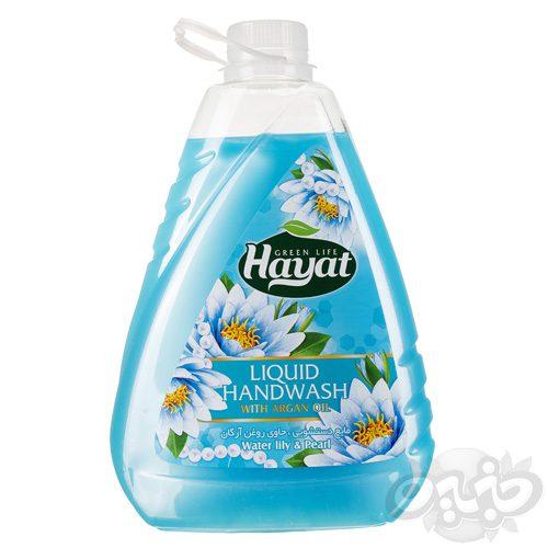 حیات مايع دستشویی صدفی آبی 2500 گرم