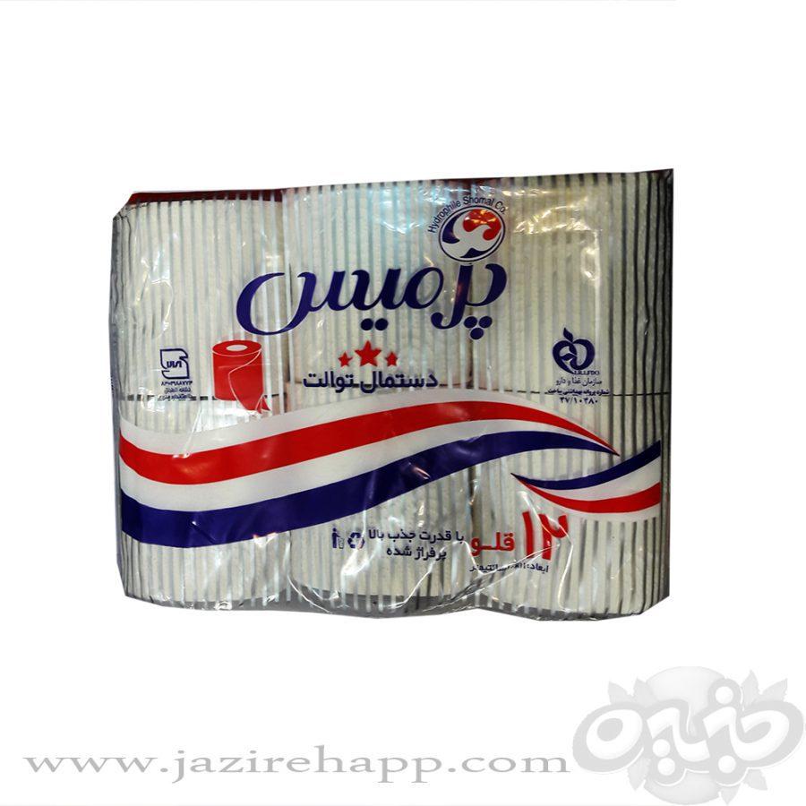 پرمیس دستمال توالت ۱۲ قلو
