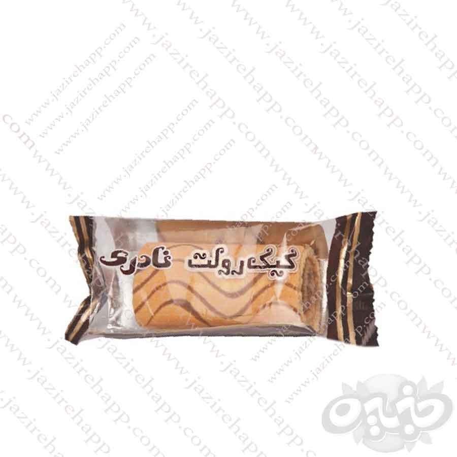 نادری کیک رولت کرم کاکائو