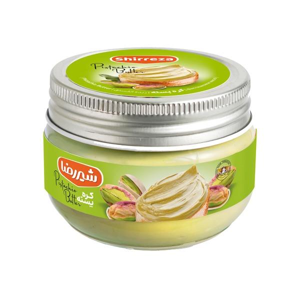 شیررضا کره پسته شیشه ۱۵۰گرم