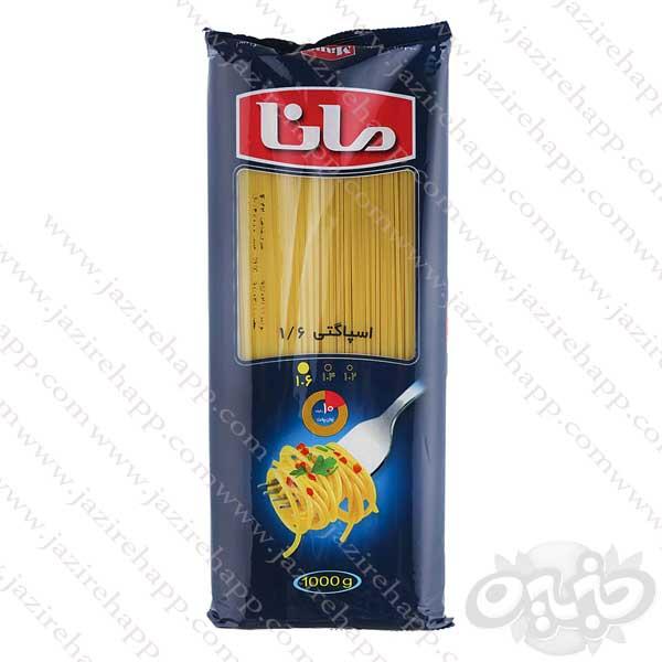 مانا اسپاگتی ۱۰۰۰گرمی ۱٫۶