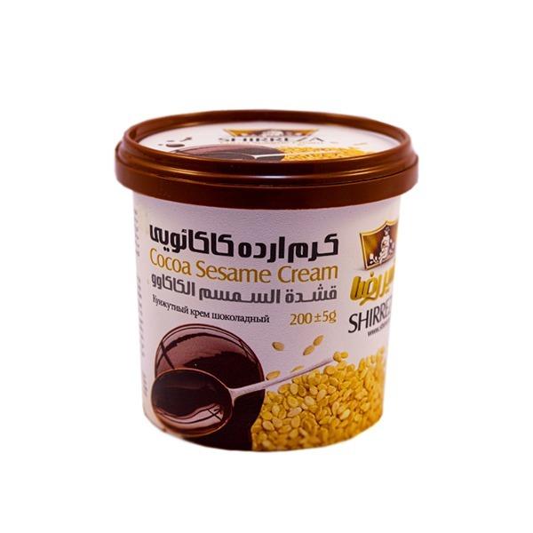 شیررضا کرم ارده شکلاتی 200 گرم