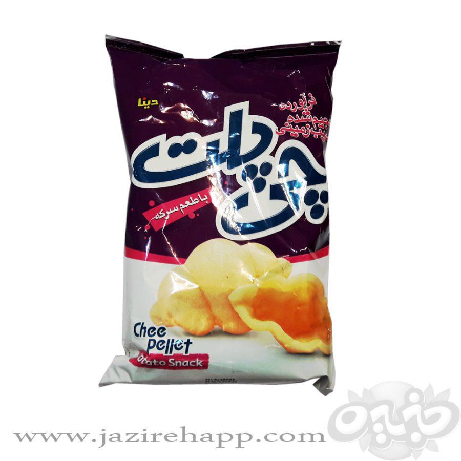 چی توز چی پلت سرکه بزرگ ۹۰گرمی