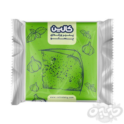 کالین پنیر تست ورقه ای پستو 180 گرم